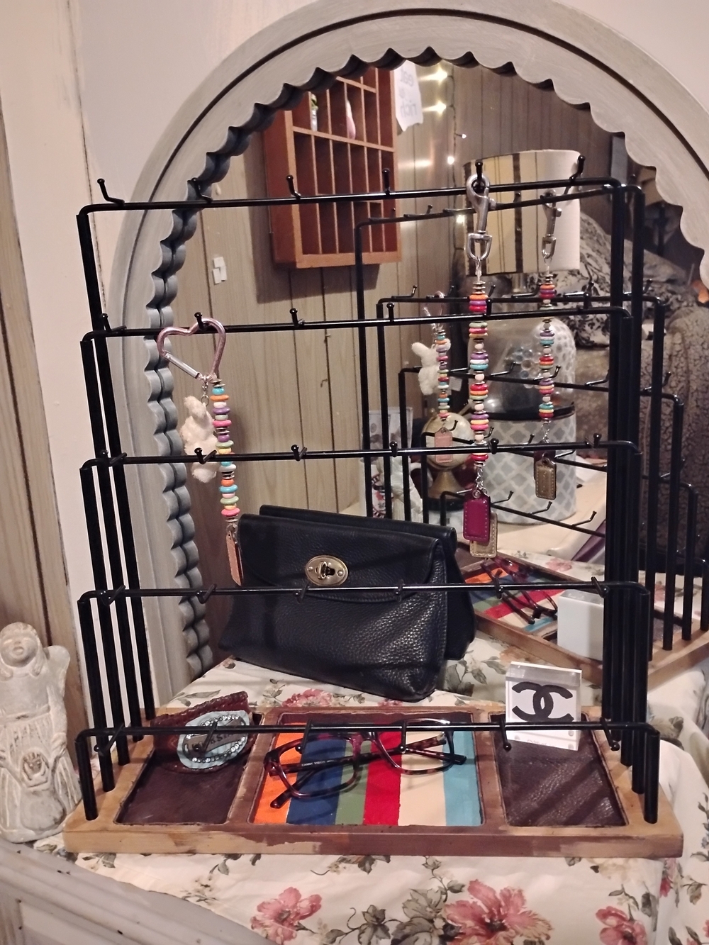 Vintage Coach fob display